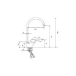 Monomando Lavaplatos Estándar Hoffens - Imagen 3