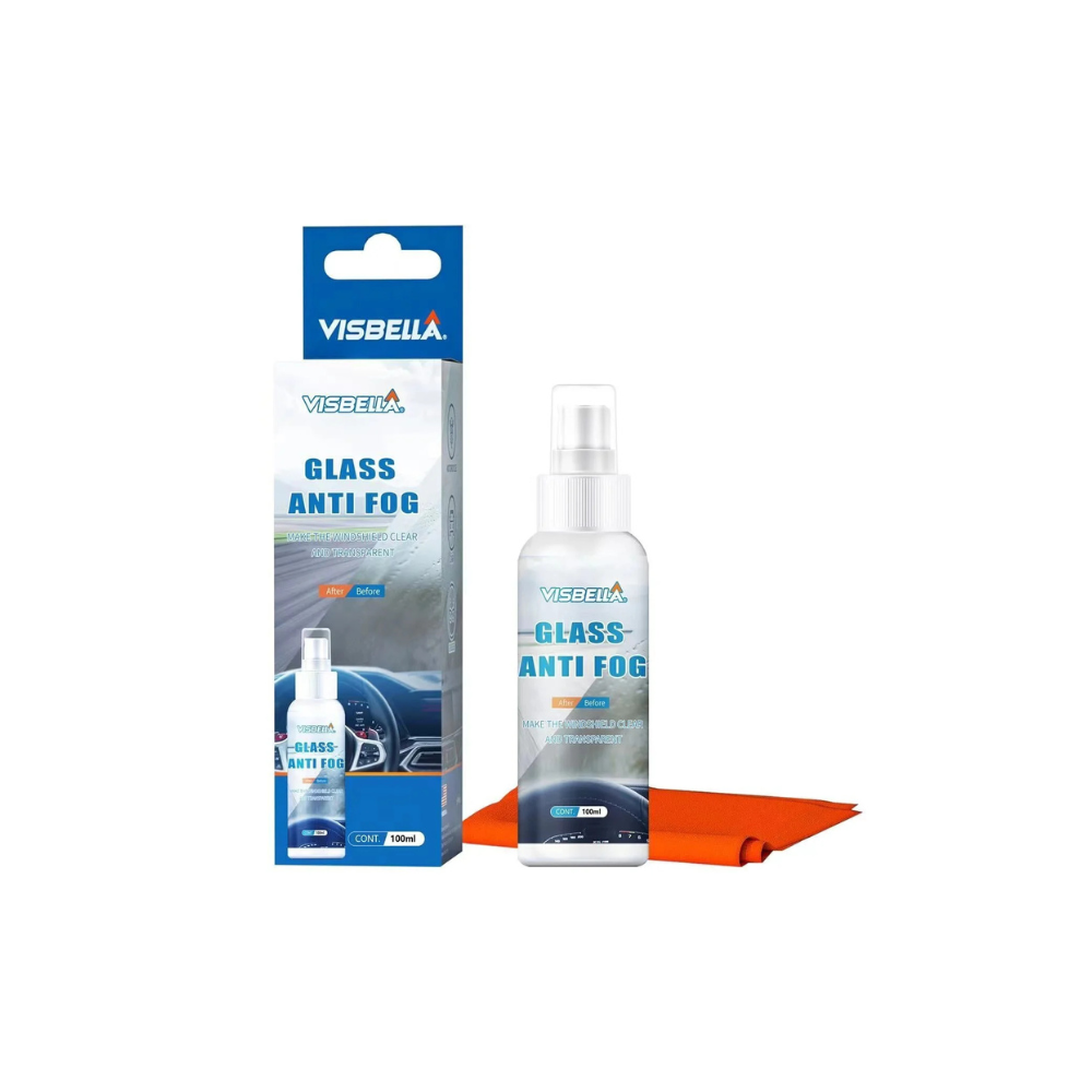 Antiempanante-glass-anti-fog- Anti Empañante Aerosol con paño 100ml - Imagen 1